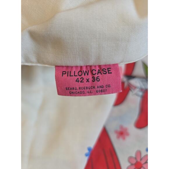 VTG Sears Roebuck Little Red Riding Hood Pillowcase Storybook Print Nursery - Picture 4 of 6